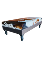Authentic Nguni Cowhide Ottoman – THS10031 ( 1400mm X 800mm X 45mm)