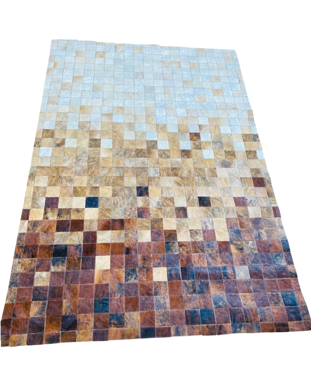 Nguni cowhide designer carpets  (2,0m X 2,97)- THS20002