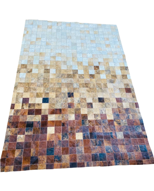 Nguni cowhide designer carpets  (2,0m X 2,97)- THS20002
