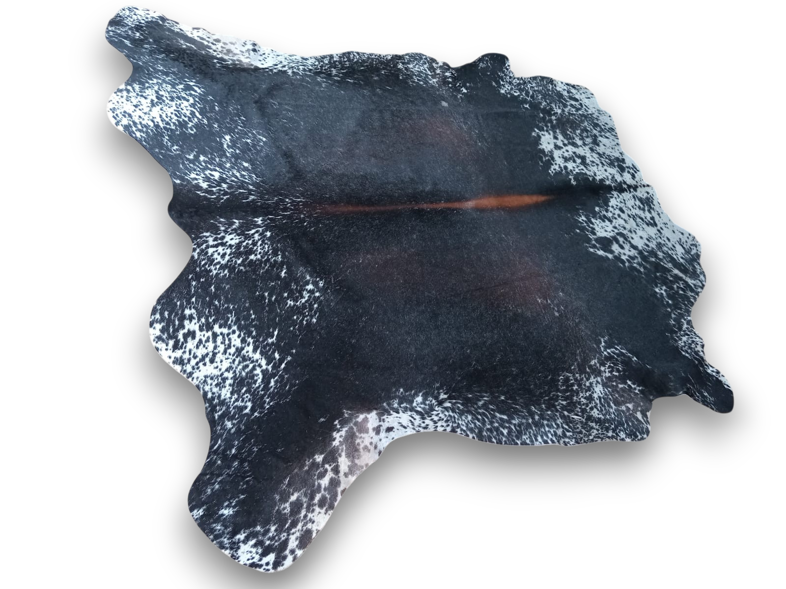 NGUNI WHITE AND BLACK COWHIDE RUG 2,8m x 1,73m AAS