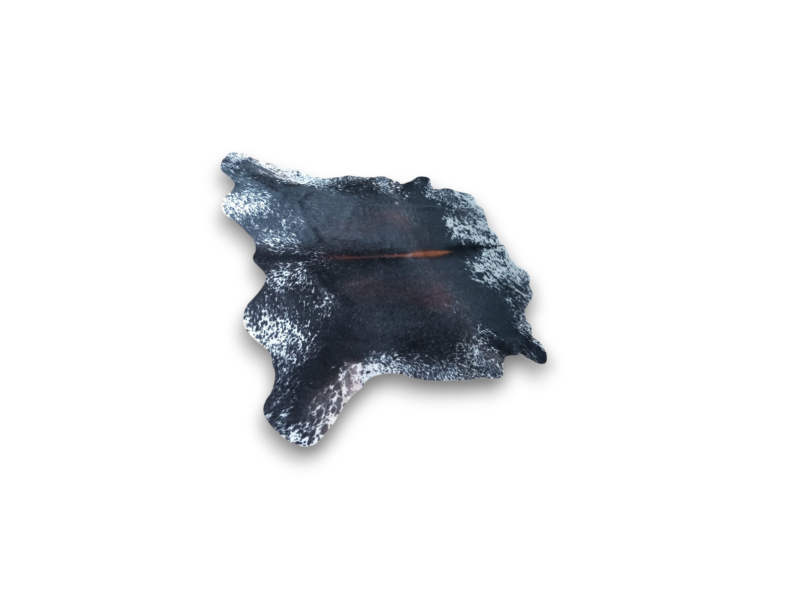 NGUNI WHITE AND BLACK COWHIDE RUG 2,8m x 1,73m AAS