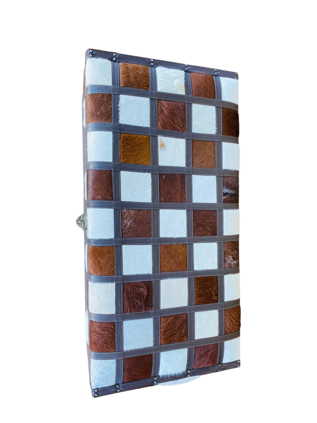 Premium Nguni Cowhide Kist (90mm X 40mm X 65mm )- THS11123