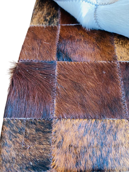 Nguni cowhide designer carpets  (2,0m X 2,97)- THS20002