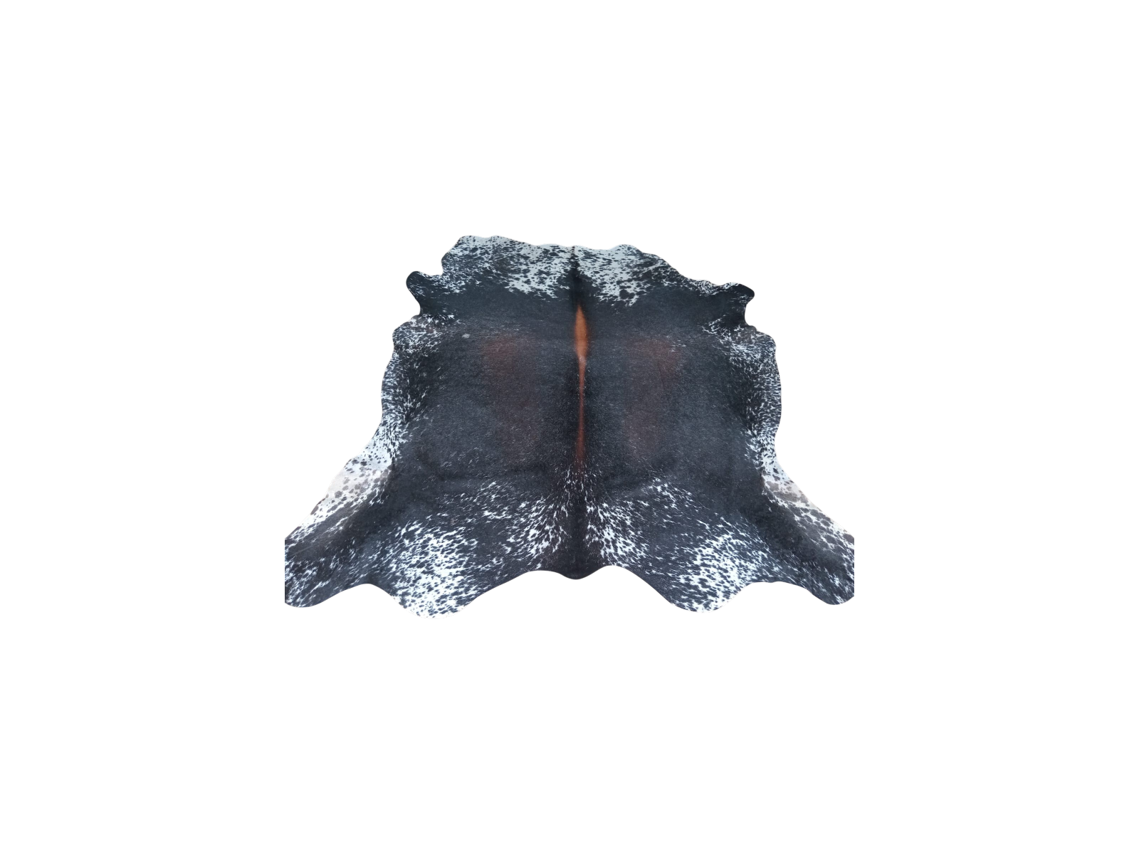 NGUNI WHITE AND BLACK COWHIDE RUG 2,8m x 1,73m AAS