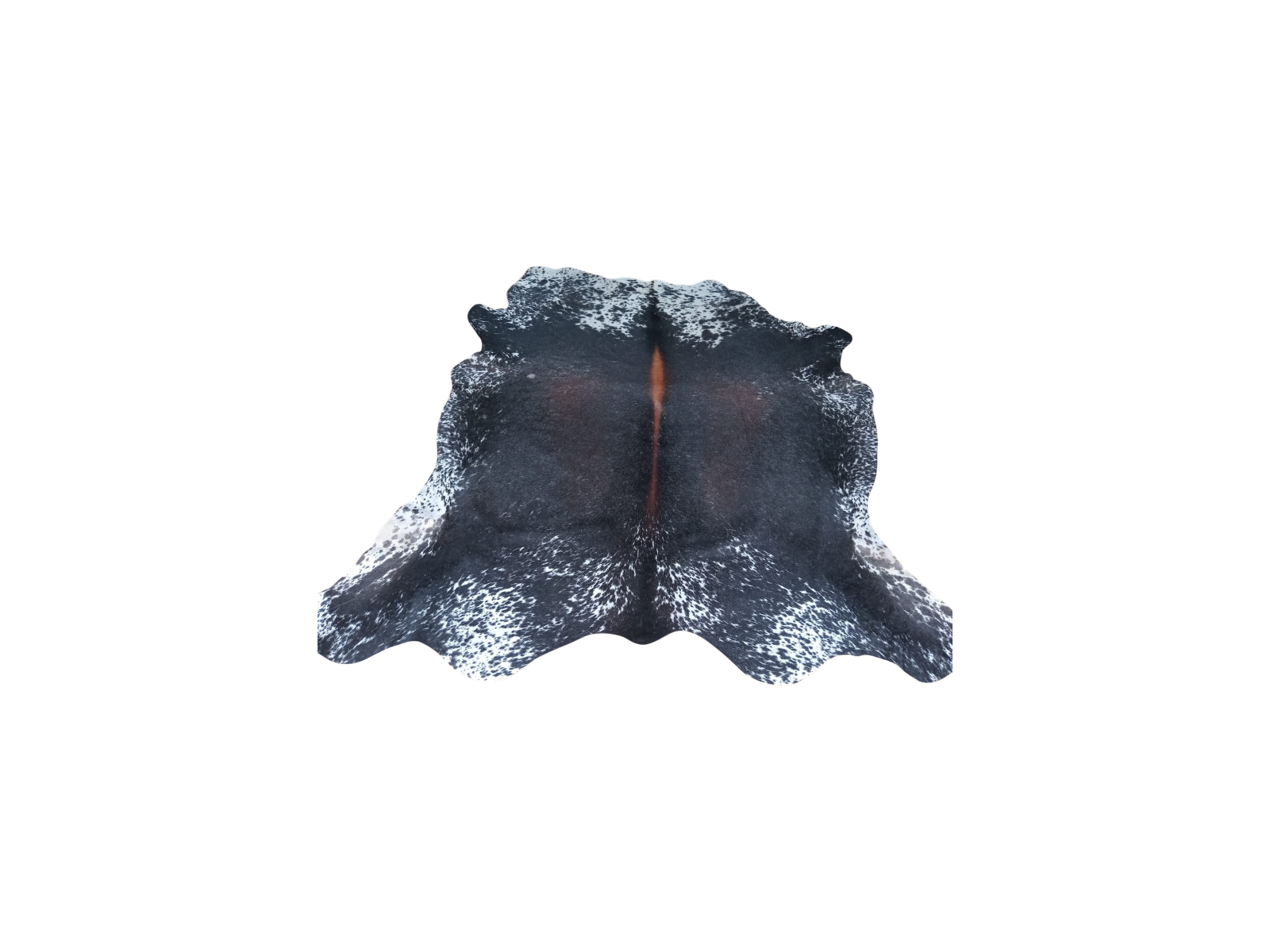 NGUNI WHITE AND BLACK COWHIDE RUG 2,8m x 1,73m AAS