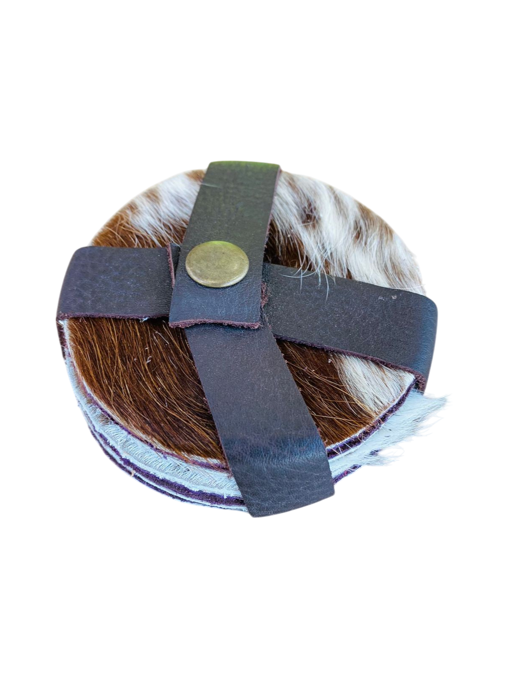 Authentic Nguni Cowhide Coaster - THS10902