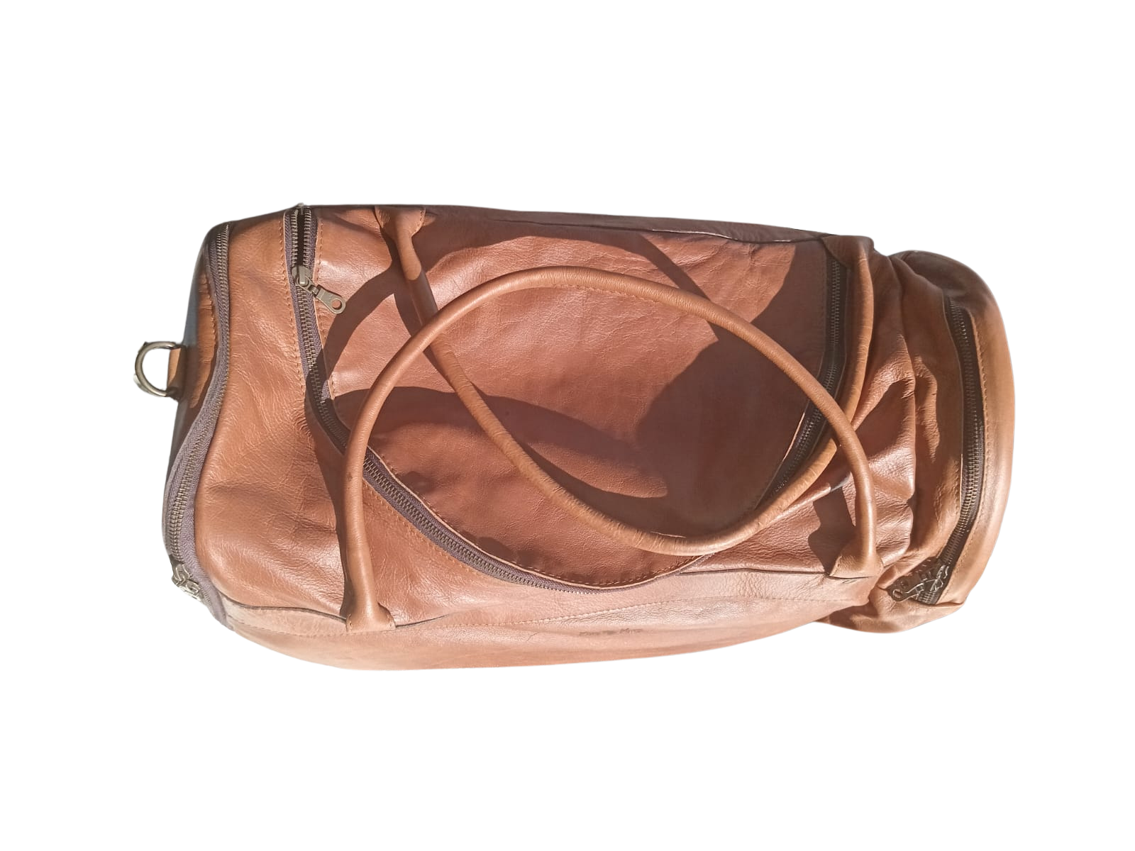 LUGGAGE TRAVEL LEATHER DUFFEL BAG