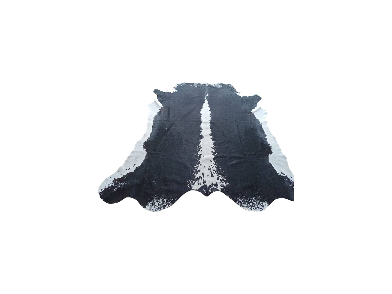 NGUNI BLACK AND WHITE COWHIDE RUG 2,26m x 1,73m AA