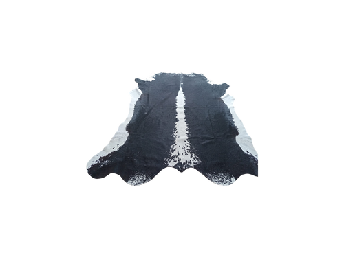 NGUNI BLACK AND WHITE COWHIDE RUG 2,26m x 1,73m AA