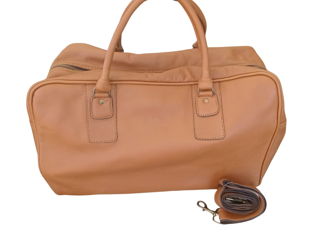 Leather Overnight Duffel Bag | The Hide Shop Fourways