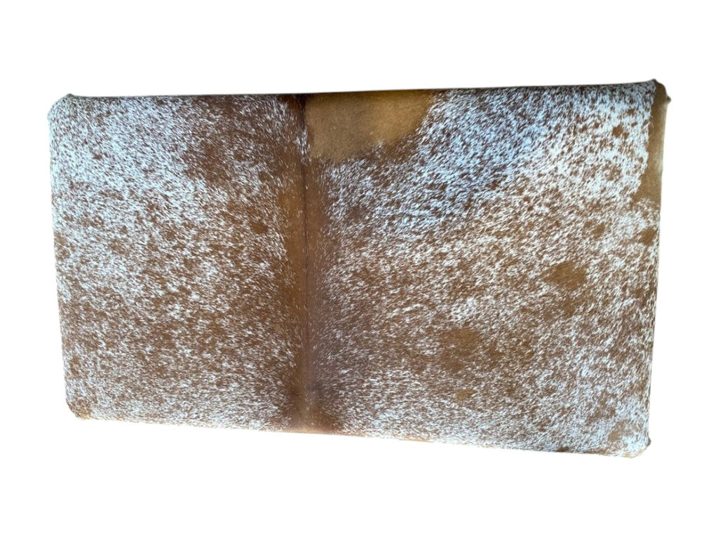 Authentic Nguni Cowhide Ottoman the hide shop