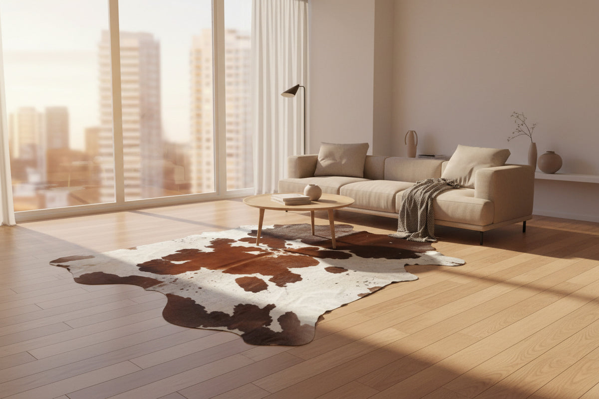 Nguni Brown & White 2.14m x 2m AAS