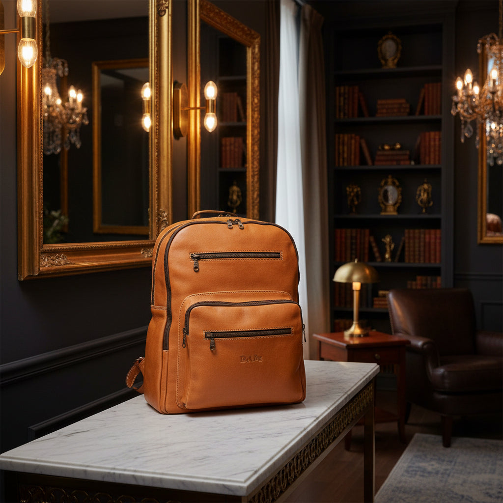 KingKong Leather MacBook Air 15 Inch Buffalo Backpack | The Hide Shop Fourways