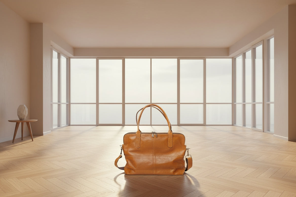 KingKong Leather 15 Inch Double Laptop Bag | The Hide Shop Fourways