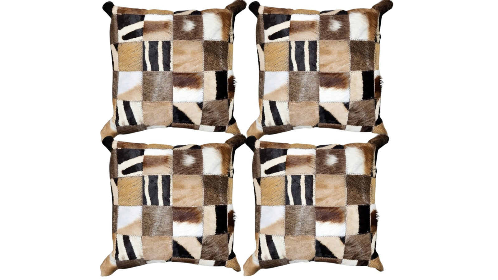 African Gameskin Cushion