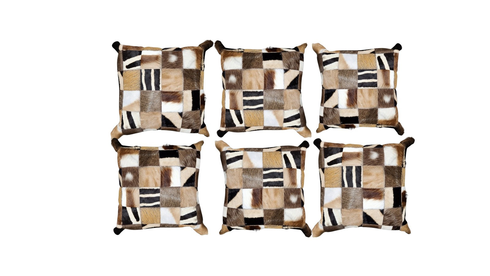 African Gameskin Cushion