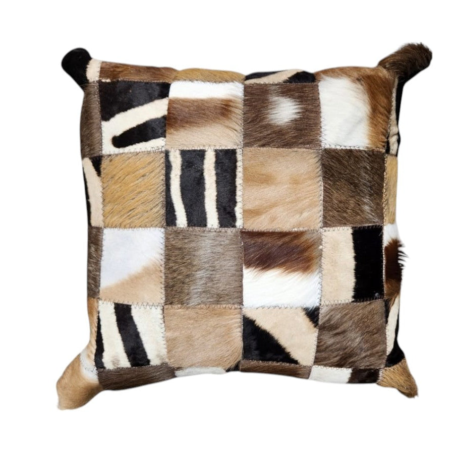 African Gameskin Cushion
