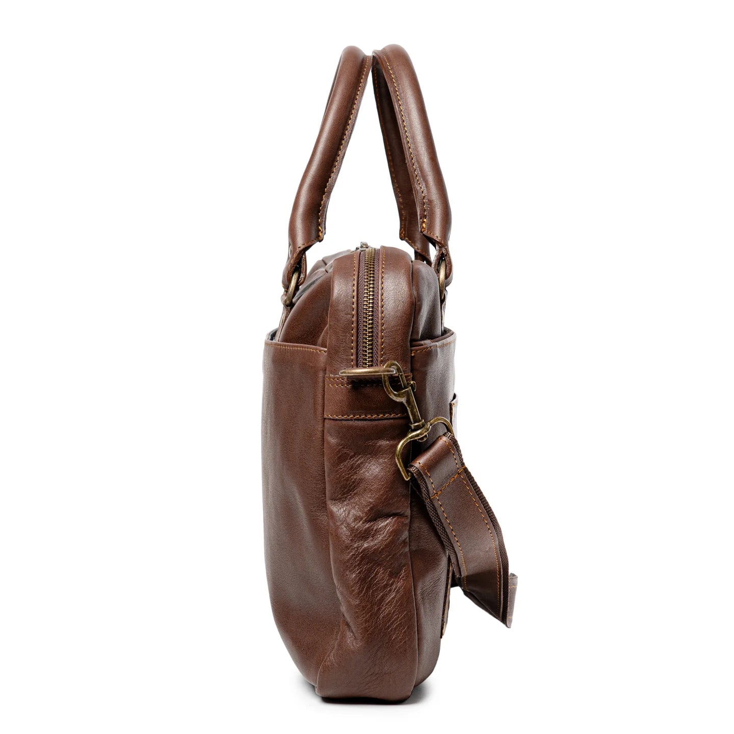 KingKong Leather Mount Fako 15 Inch Business Trolley fit Work Crossbody Bag
