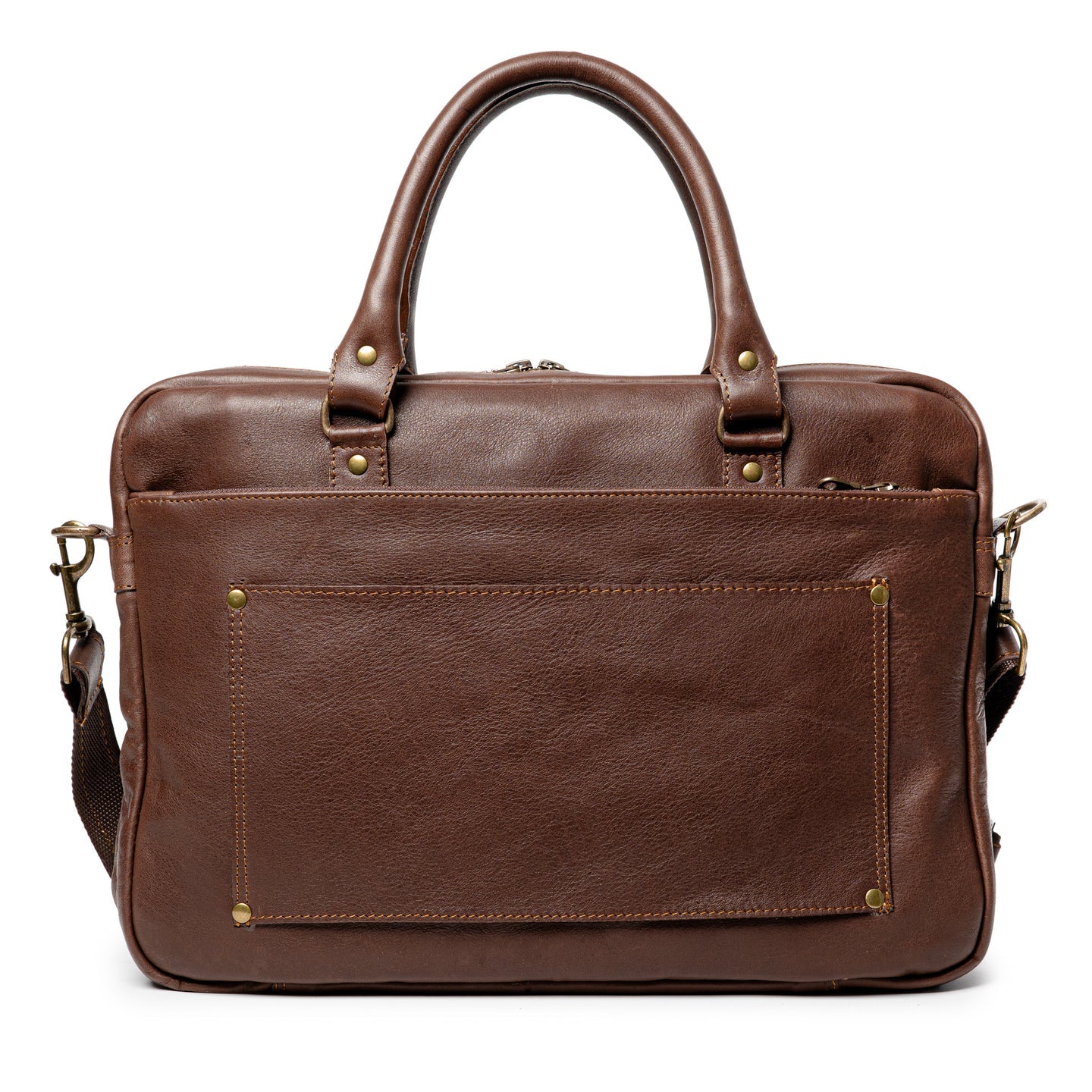 KingKong Leather Mount Fako 15 Inch Business Trolley fit Work Crossbody Bag