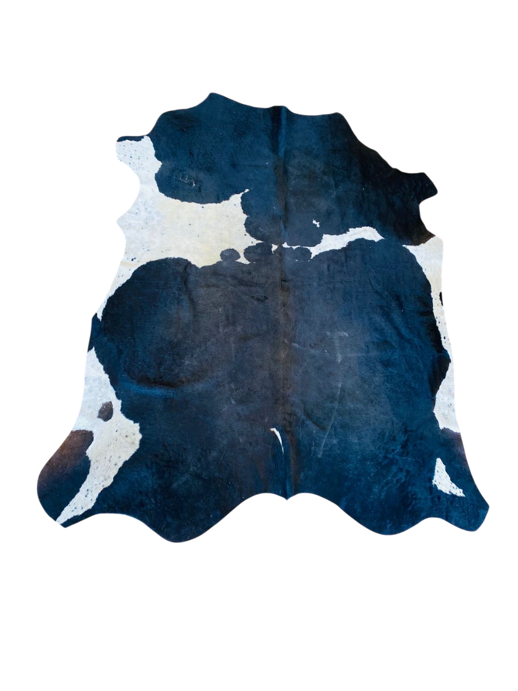 Nguni Black and White Cow Hide Rug the hide shop