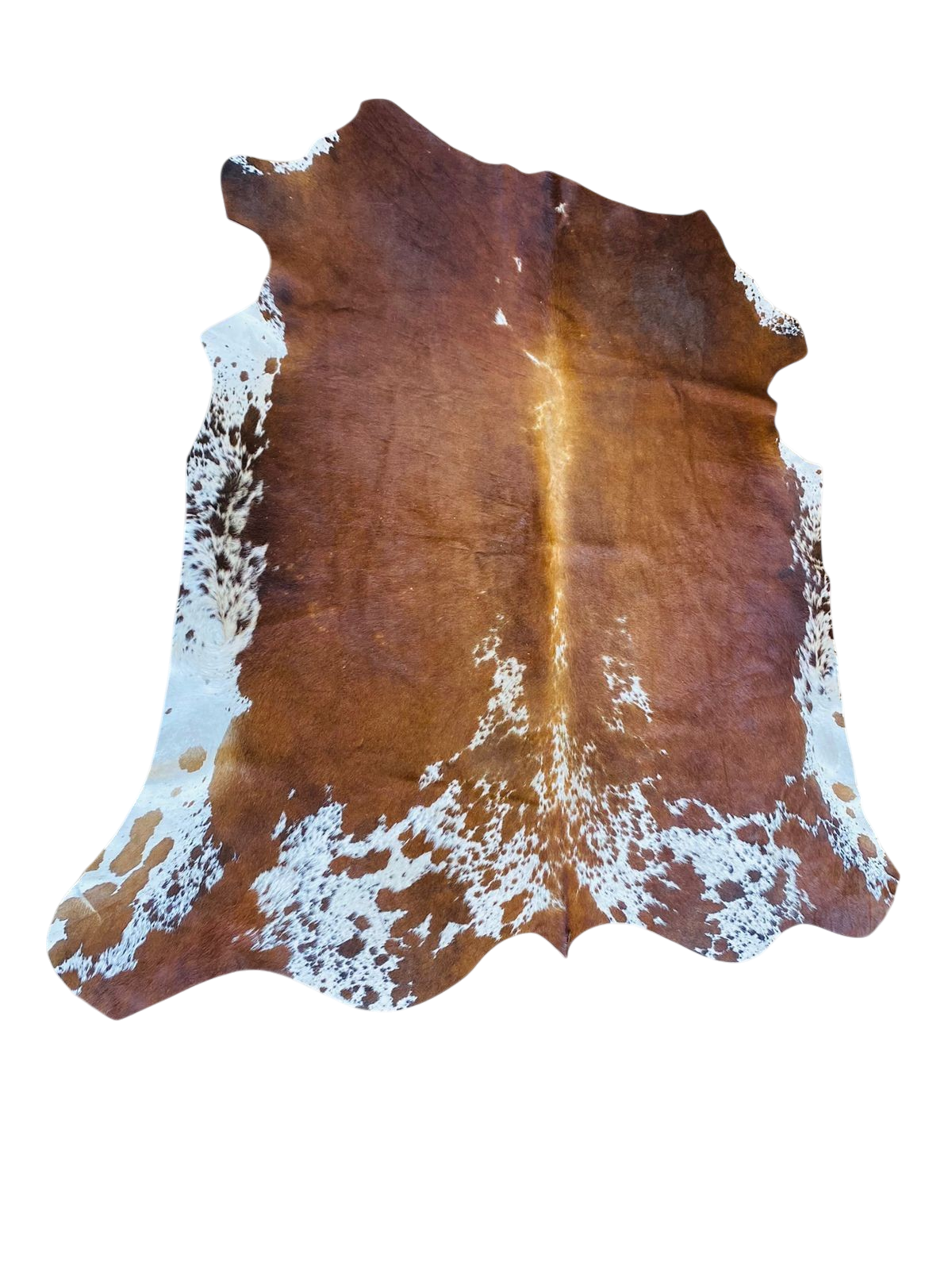 Nguni Brown and white Cow Hide Rug 2m X 1,70m- TSH10117