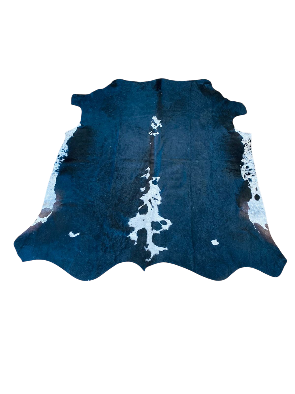 Black and White cowhide rug the hide shop
