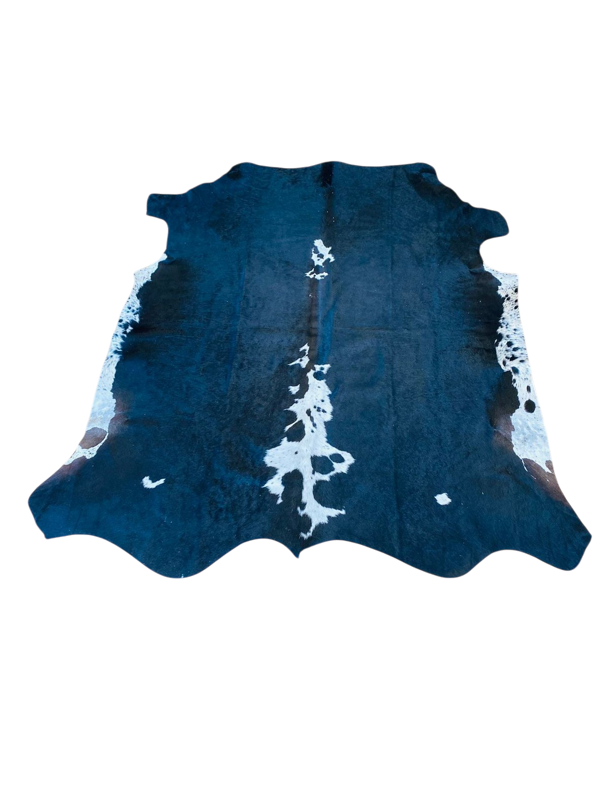 Black and White cowhide rug the hide shop
