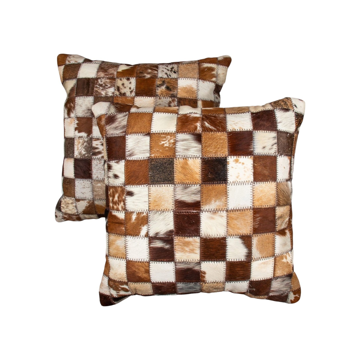 Nguni Lifestyle Patch Cushion Brown - THS37269