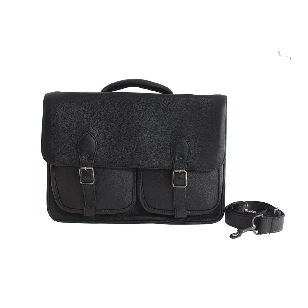 LEATHER 15inch BUSINESS LAPTOP BAG