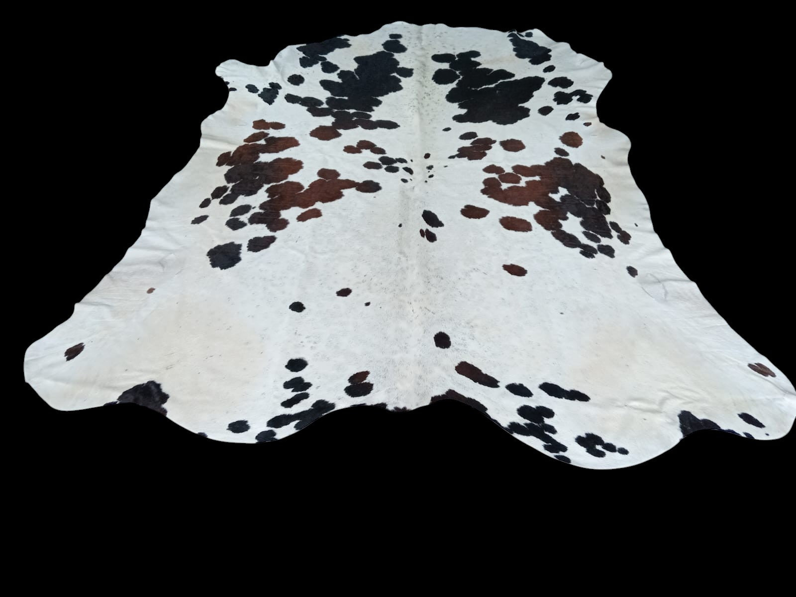 Nguni Cream White & Brown 2.35m x 1.80m AAS