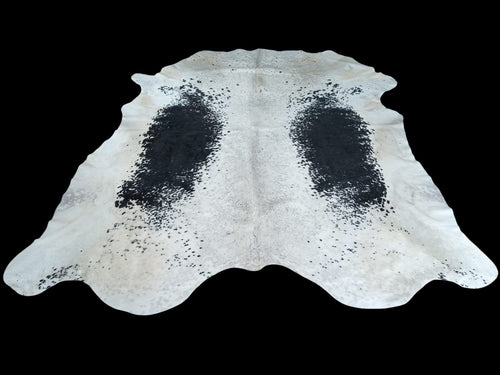 Nguni Cream White & Black 2.35m x 1.95m AAS