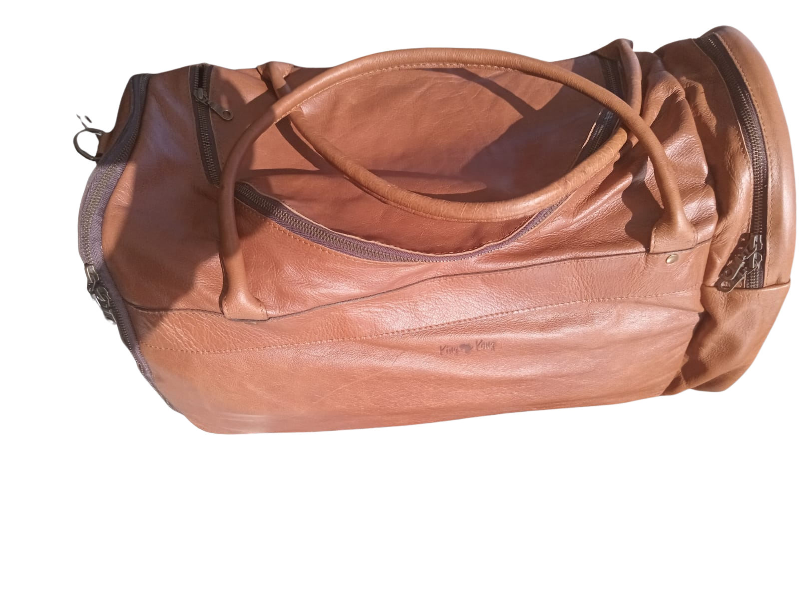 LUGGAGE TRAVEL LEATHER DUFFEL BAG
